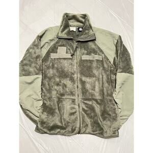 Jacket Full Zip Fleece Cold Weather Gen III Men XL- Army Green- Handpicked!